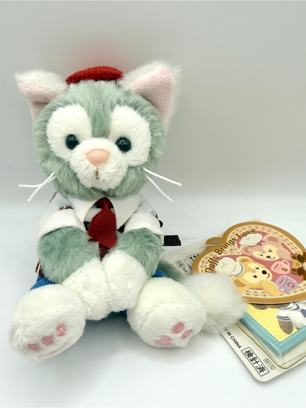 NEW Authentic Tokyo Disney Sea Japan Gelatoni Plush Keychain Duffy Classic Strap